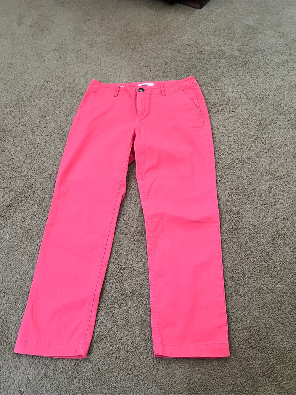 LOFT Bright Pink women's Chino Pants